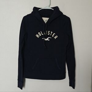 Dark Blue Hollister Hoodie